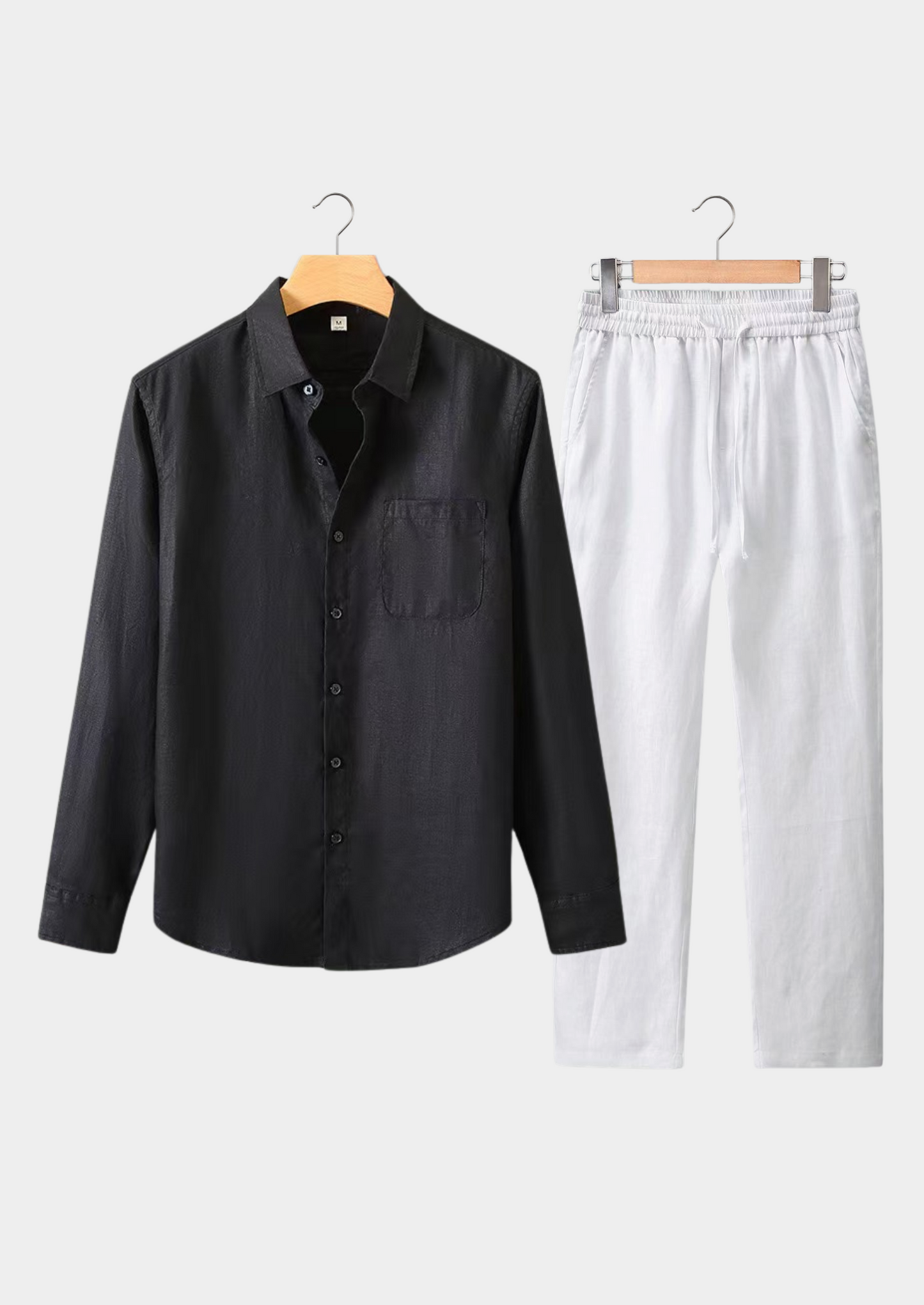 Dolcevita Longsleeve Summer Set - Black/white | Castielli