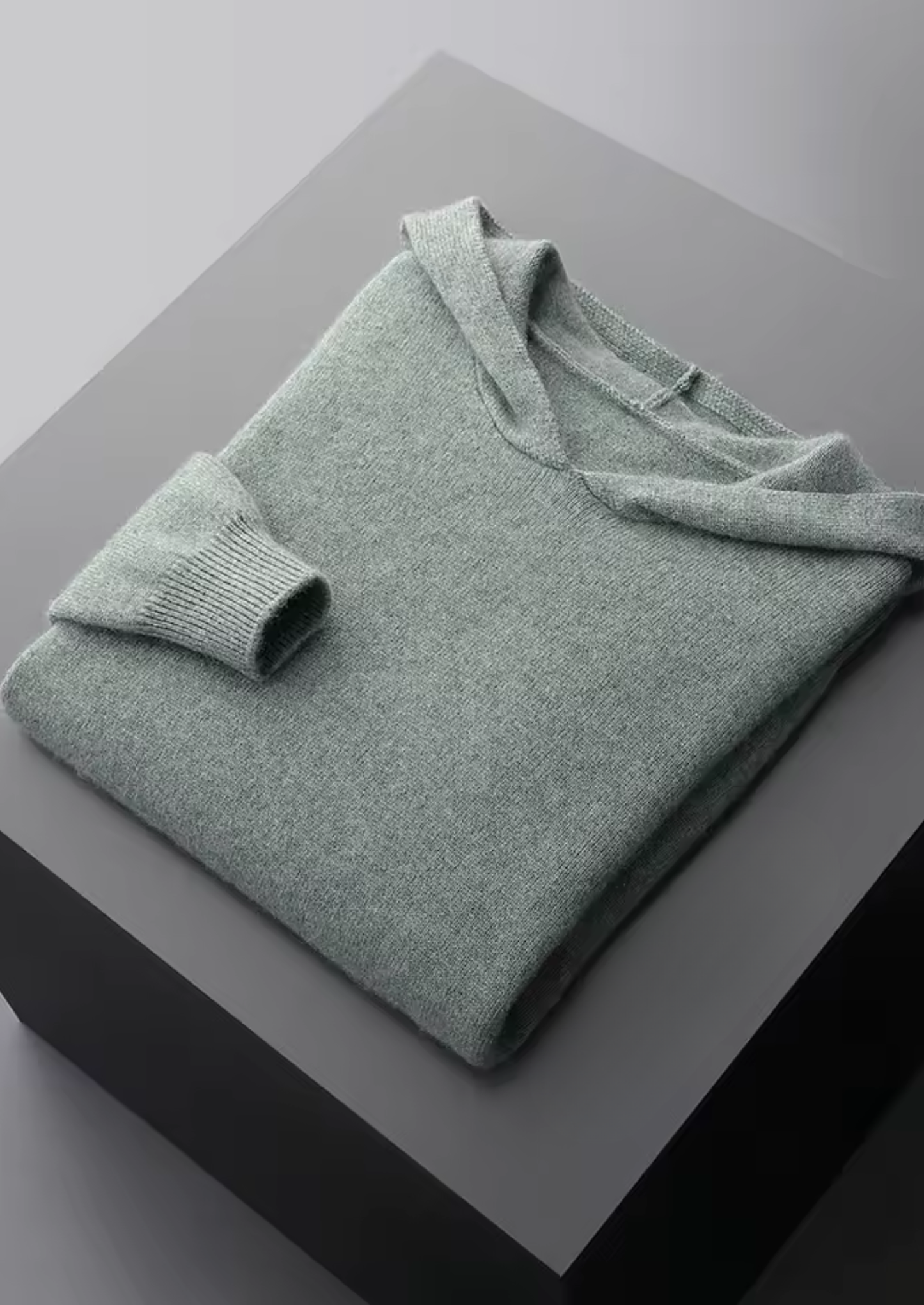 Premium Cashmere Essential Hoodie | Castielli
