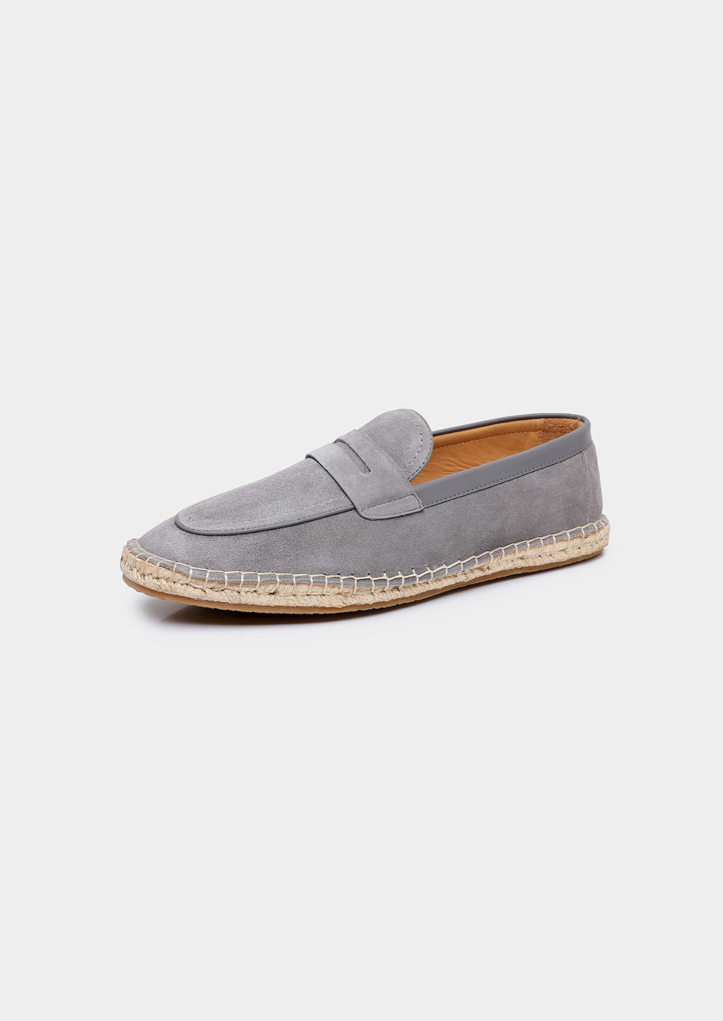 Penny Seaside Espadrilles - Light Gray | Castielli