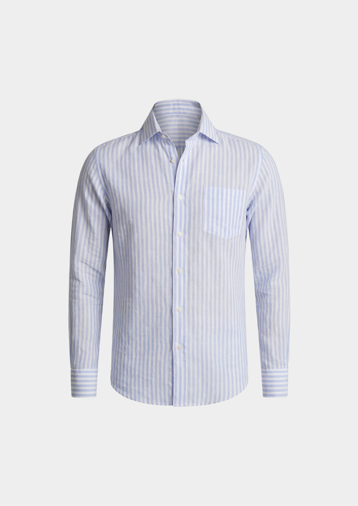 Portofino Striped Coastal Shirt - Light Blue | Castielli