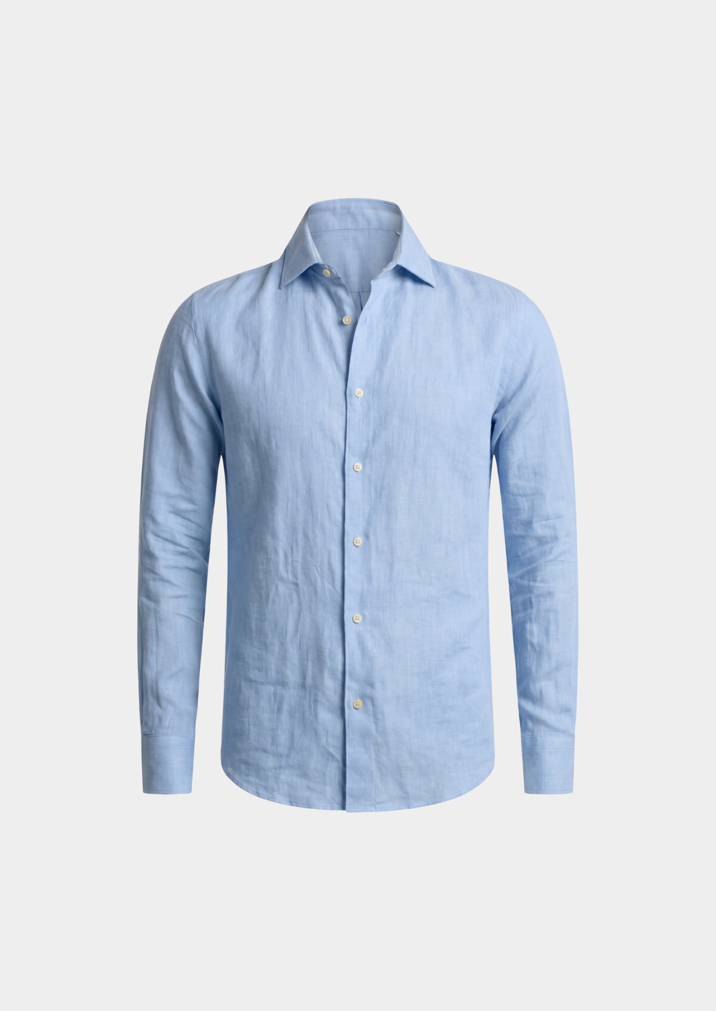 Portofino Coastal Shirt - Light Blue | Castielli