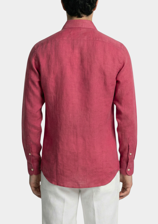 Portofino Coastal Shirt - Pink | Castielli