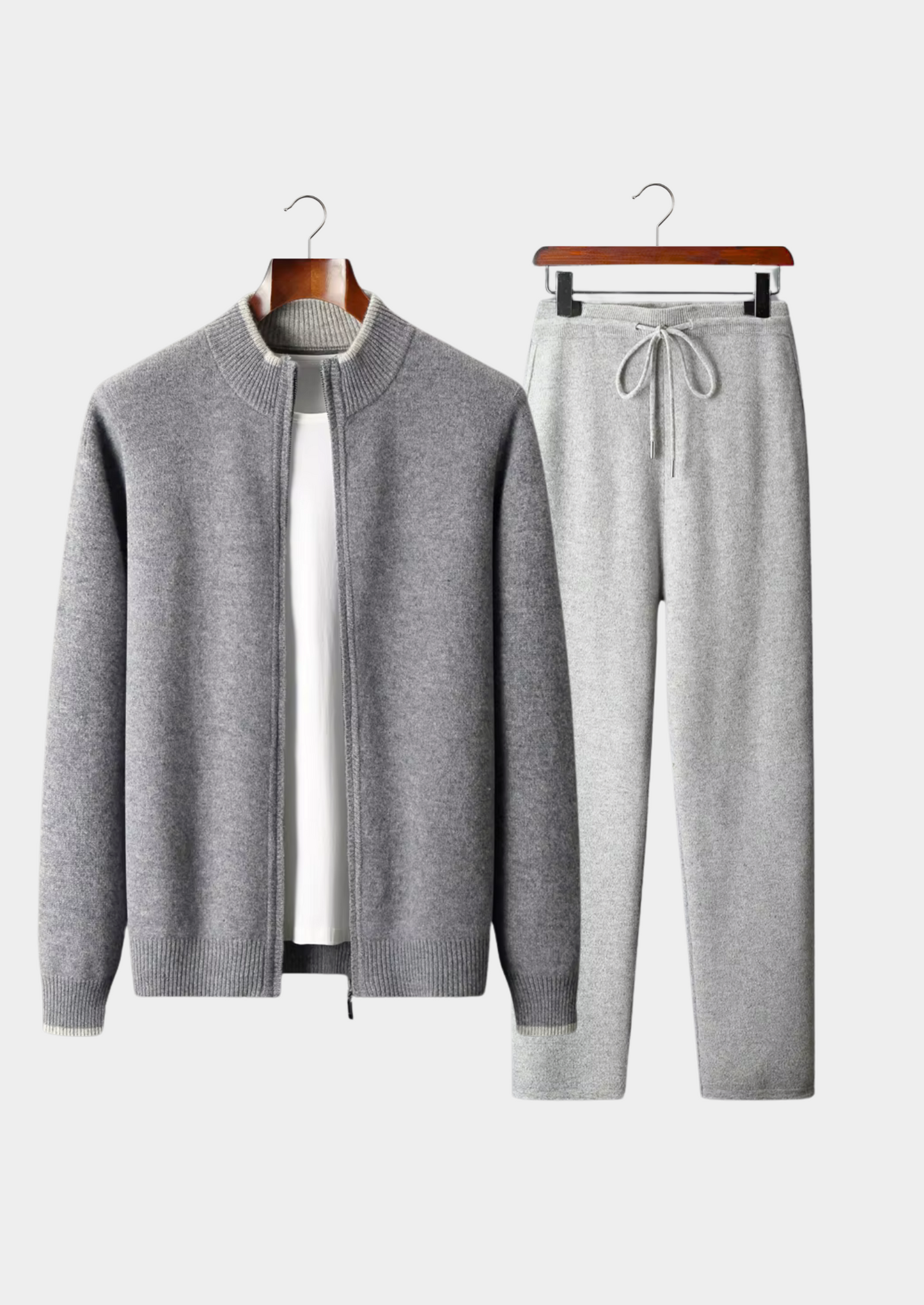 Pure Extra-Fine Merino Wool Two Tone Set | Castielli