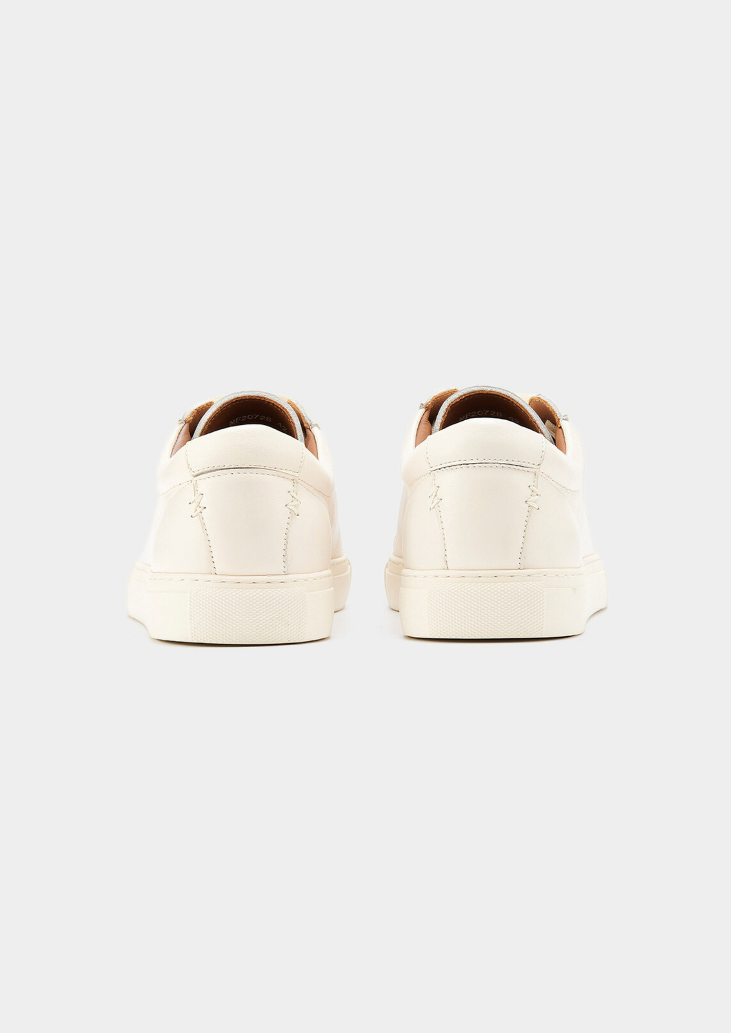 Ivory Essential Leather Sneaker | Castielli