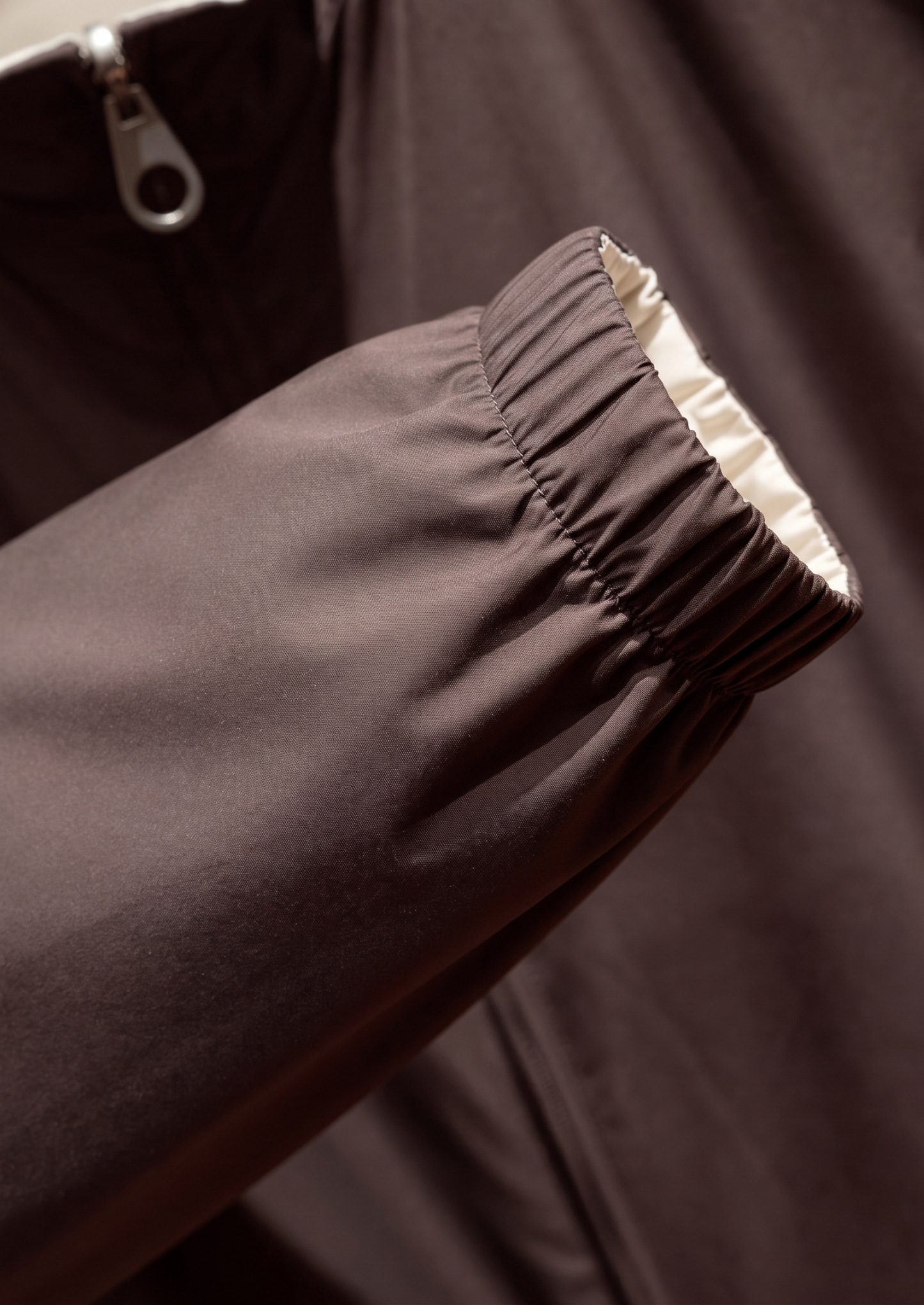 Coffee Technical Windbreaker Jacket | Castielli