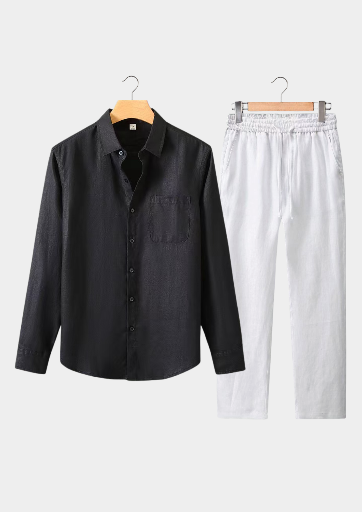 Dolcevita Longsleeve Summer Set - Black/white | Castielli