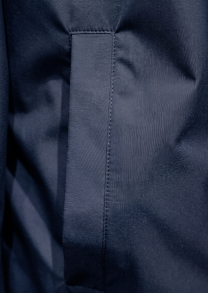 Navy Blue Technical Windbreaker Jacket | Castielli
