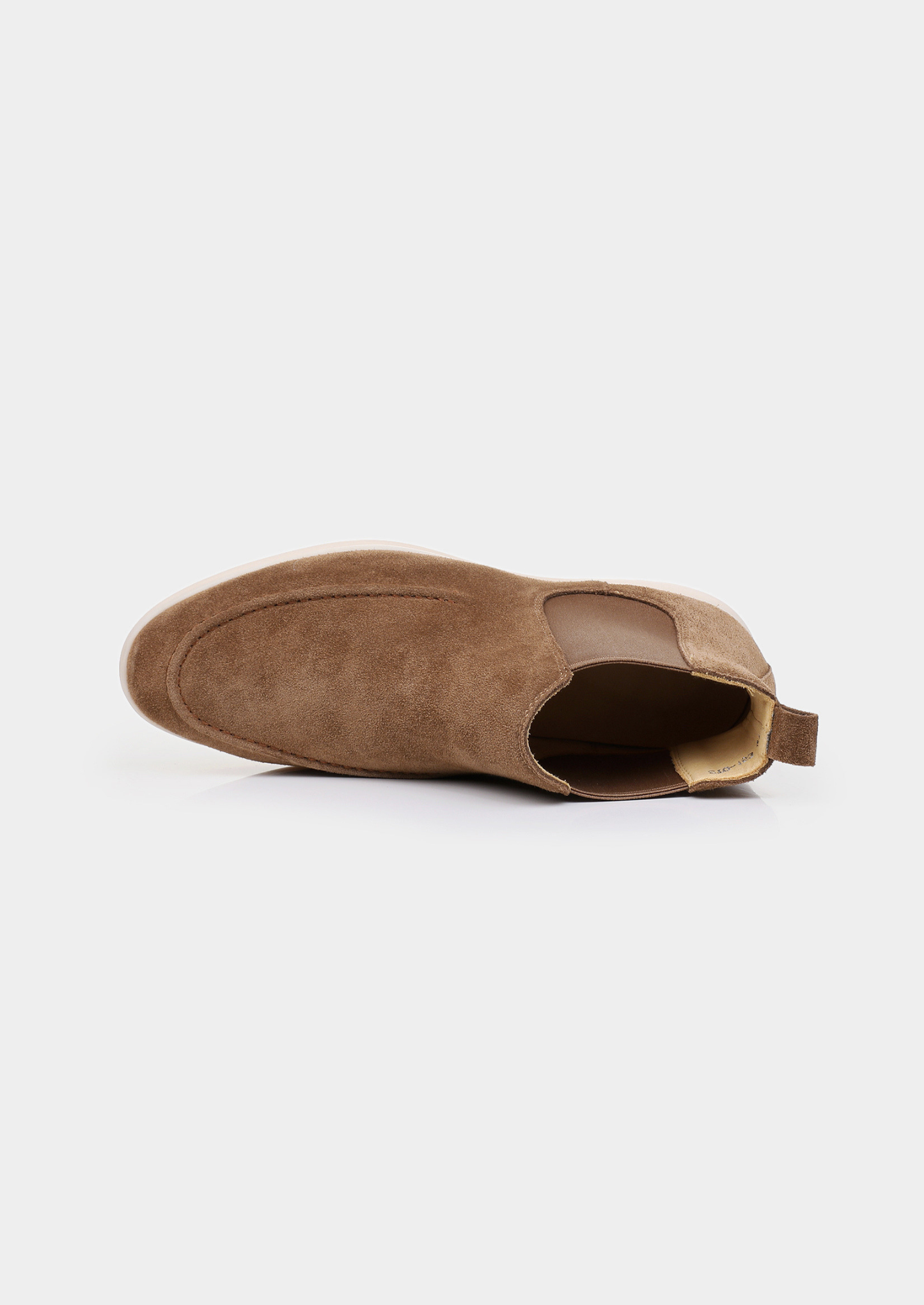 Light Brown Suede Chelsea Boot | Castielli