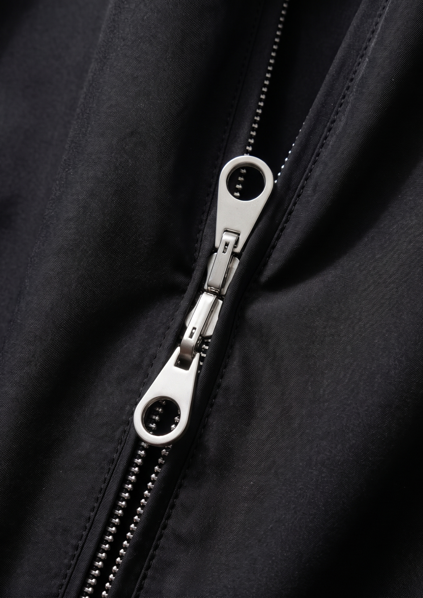 Black Technical Windbreaker Jacket | Castielli
