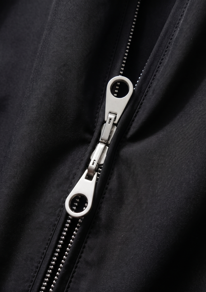 Black Technical Windbreaker Jacket | Castielli