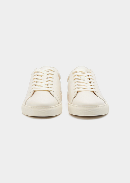 Ivory Essential Leather Sneaker | Castielli