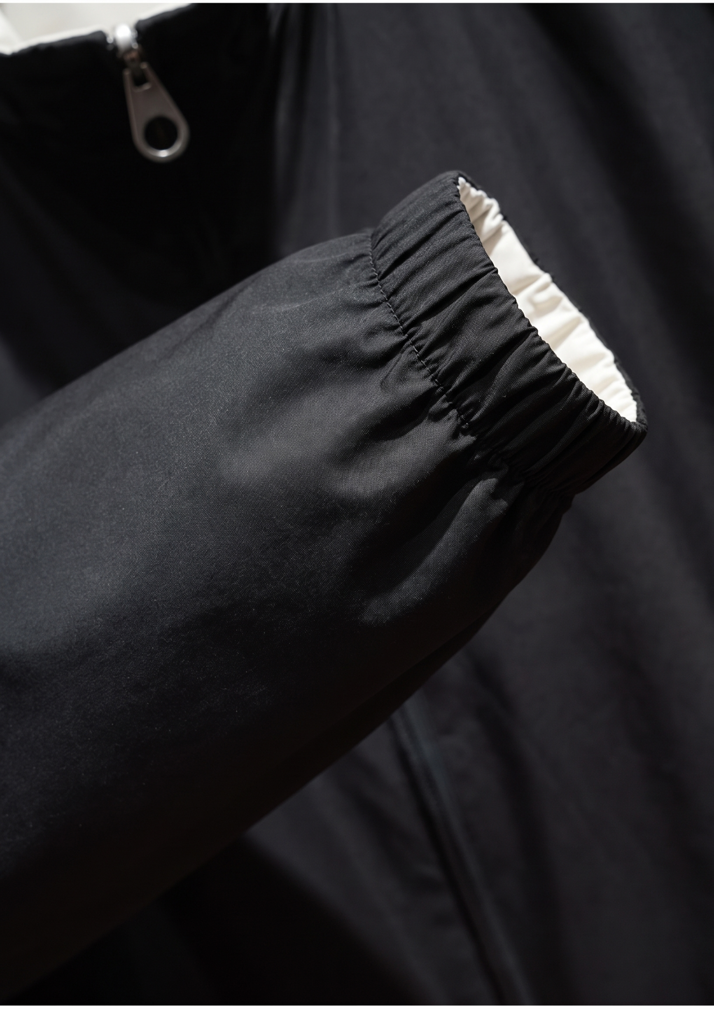 Black Technical Windbreaker Jacket | Castielli