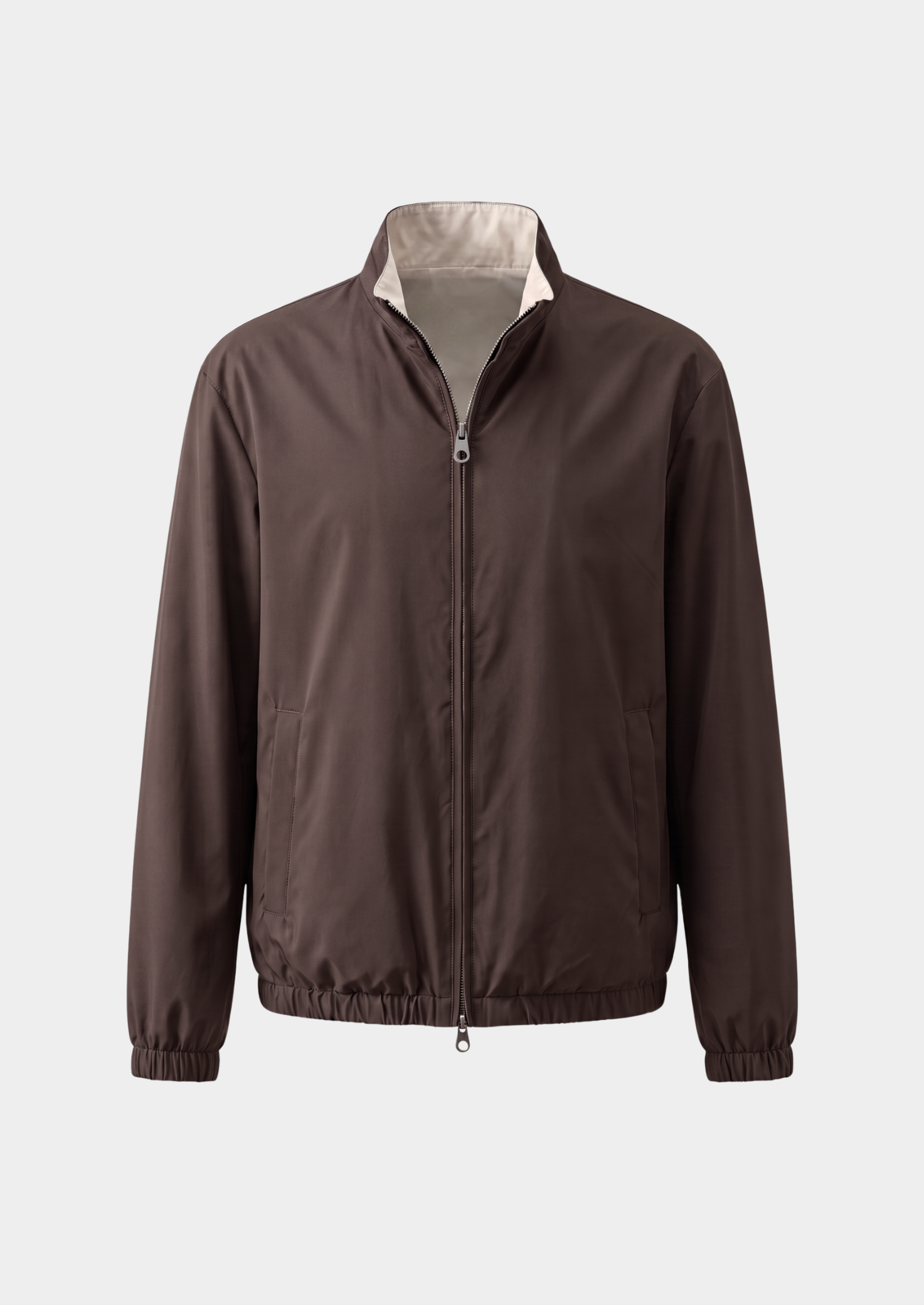 Coffee Technical Windbreaker Jacket | Castielli
