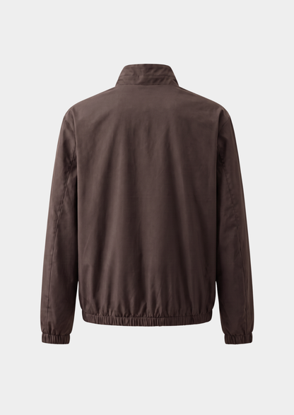 Coffee Technical Windbreaker Jacket | Castielli