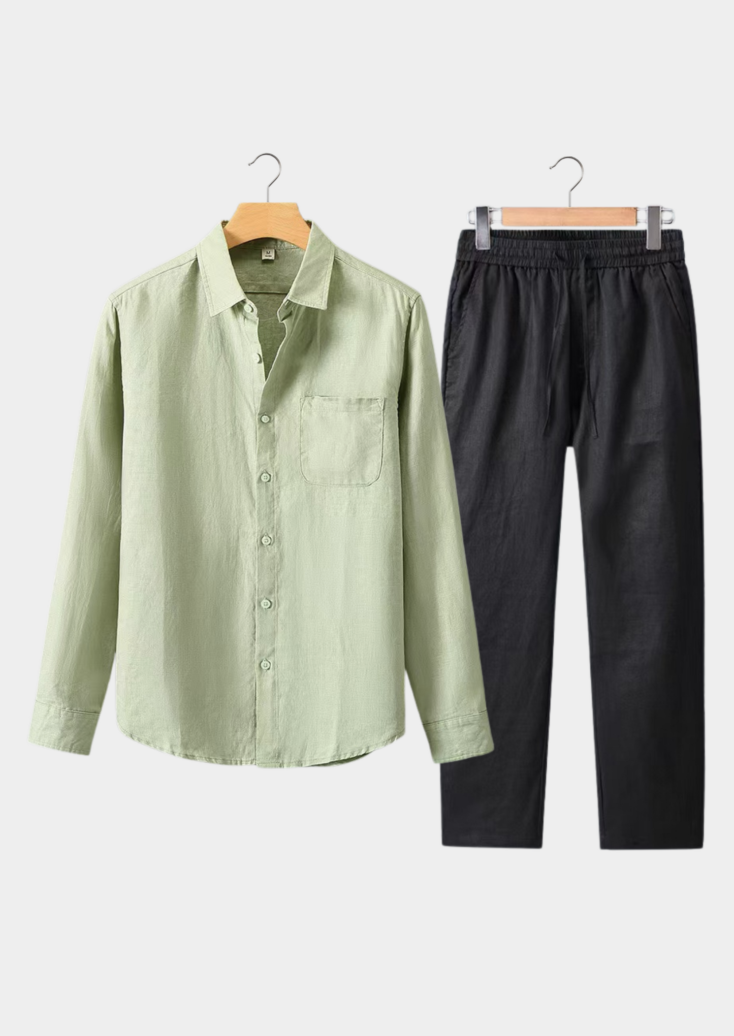 Dolcevita Longsleeve Summer Set - Mint Green/black | Castielli