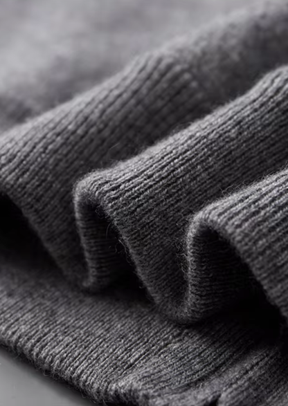 Pure Extra-Fine Merino Wool Polo Zip Cardigan | Castielli