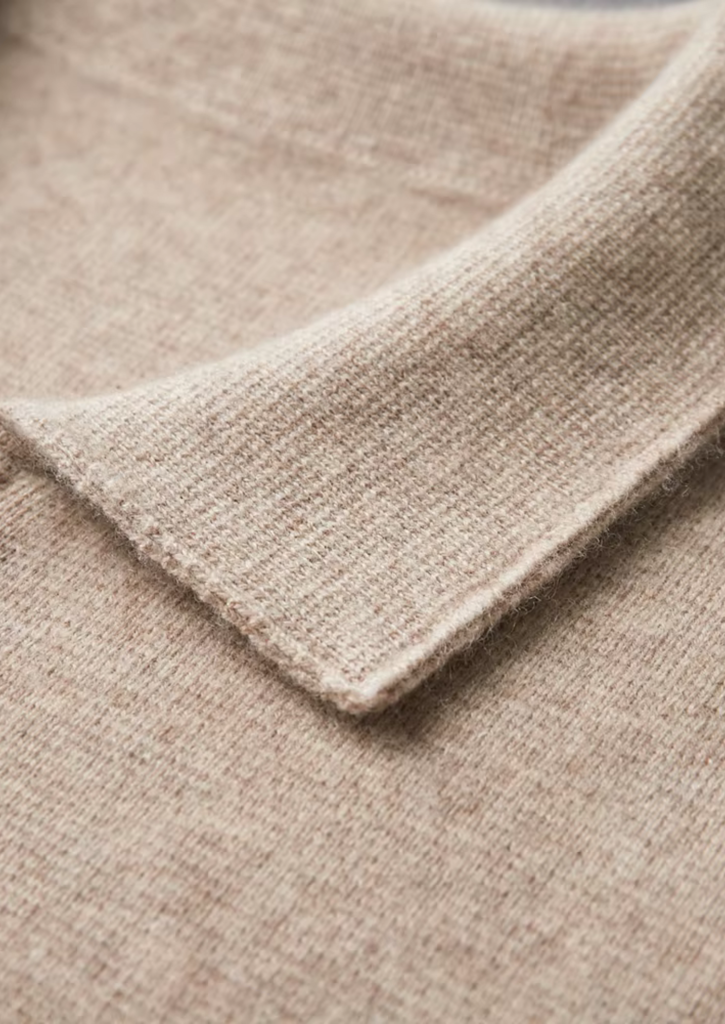Pure Extra-Fine Merino Wool Zip Polo Cardigan | Castielli