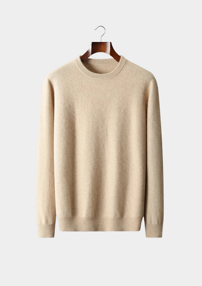 Pure Extra-Fine Merino Wool Classic Crewneck | Castielli