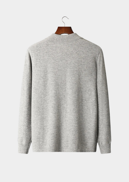 Pure Extra-Fine Merino Wool Polo Cardigan | Castielli