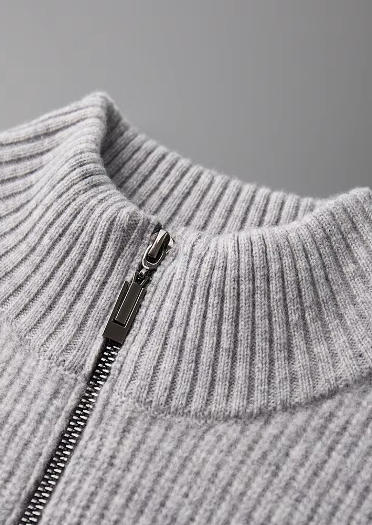 Pure Extra-Fine Merino Wool Ribbed Cardigan | Castielli