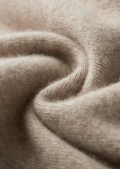 Pure Extra-Fine Merino Wool Sand Luzzo Set | Castielli