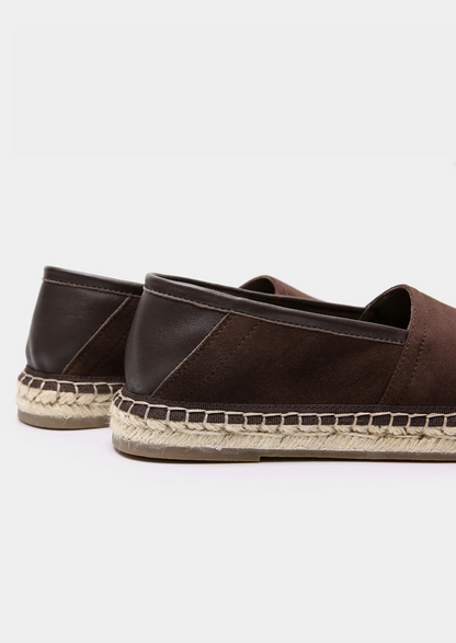 Seaside Espadrilles - Dark Brown | Castielli