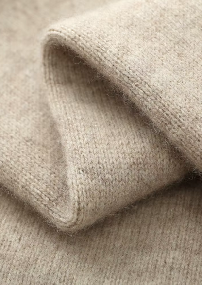 Pure Extra-Fine Merino Wool Zipper Cardigan | Castielli