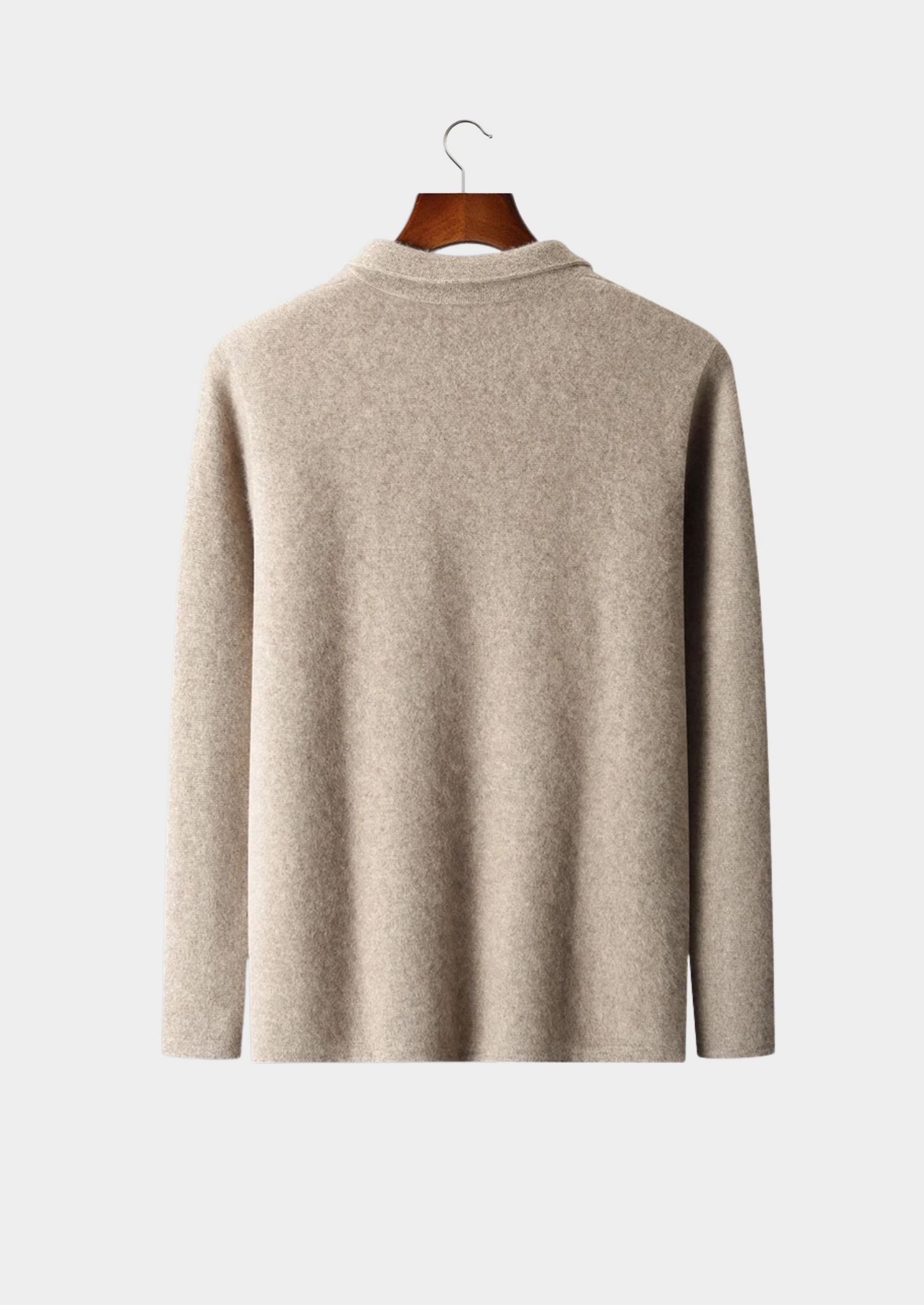 Premium Cashmere Zipper Cardigan | Castielli