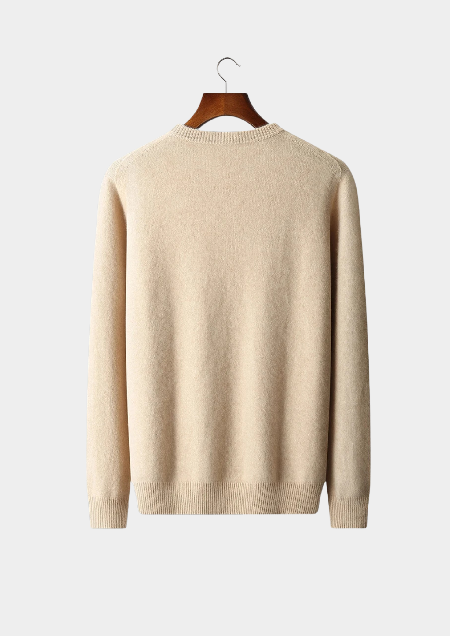 Pure Extra-Fine Merino Wool Classic Crewneck | Castielli