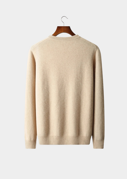 Pure Extra-Fine Merino Wool Classic Crewneck | Castielli