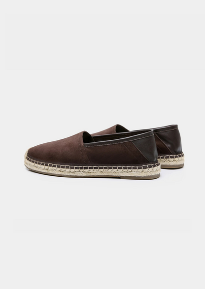 Seaside Espadrilles - Dark Brown | Castielli