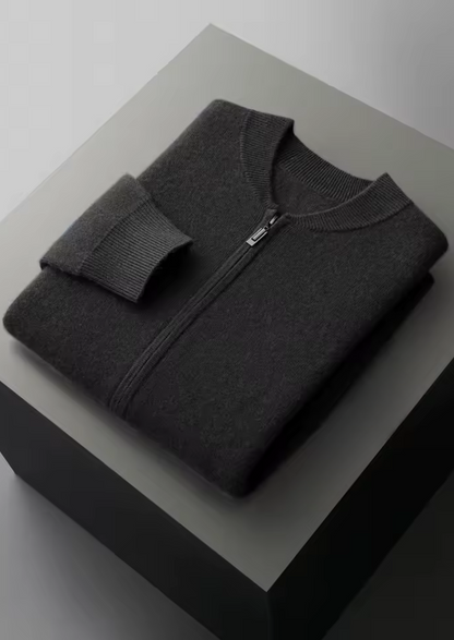 Pure Extra-Fine Merino Wool Black Falconi Set | Castielli
