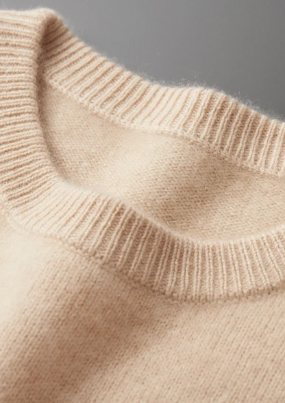 Pure Extra-Fine Merino Wool Classic Crewneck | Castielli