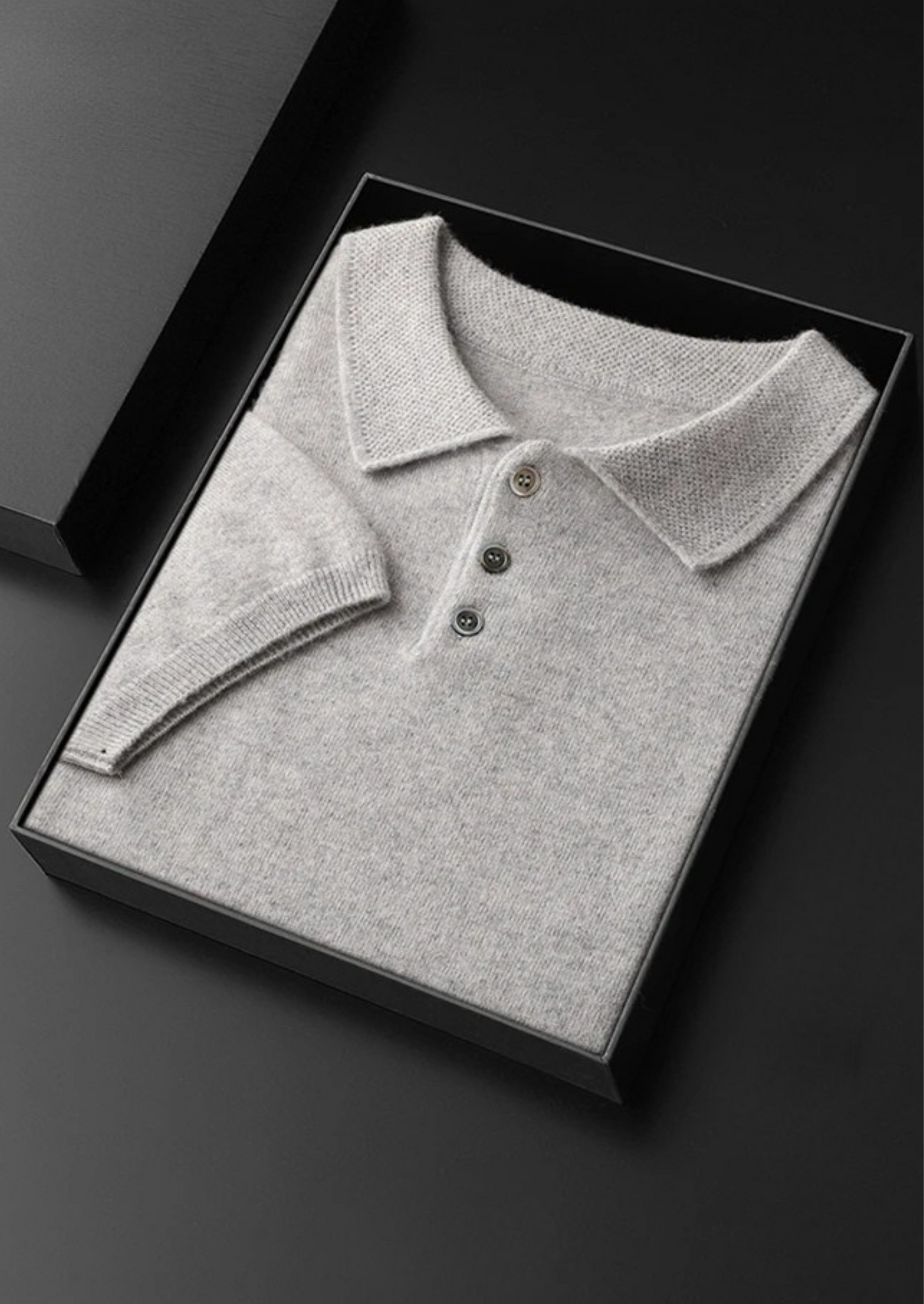 Premium Cashmere Classic Polo Shirt | Castielli