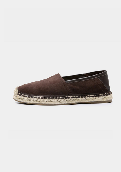 Seaside Espadrilles - Dark Brown | Castielli