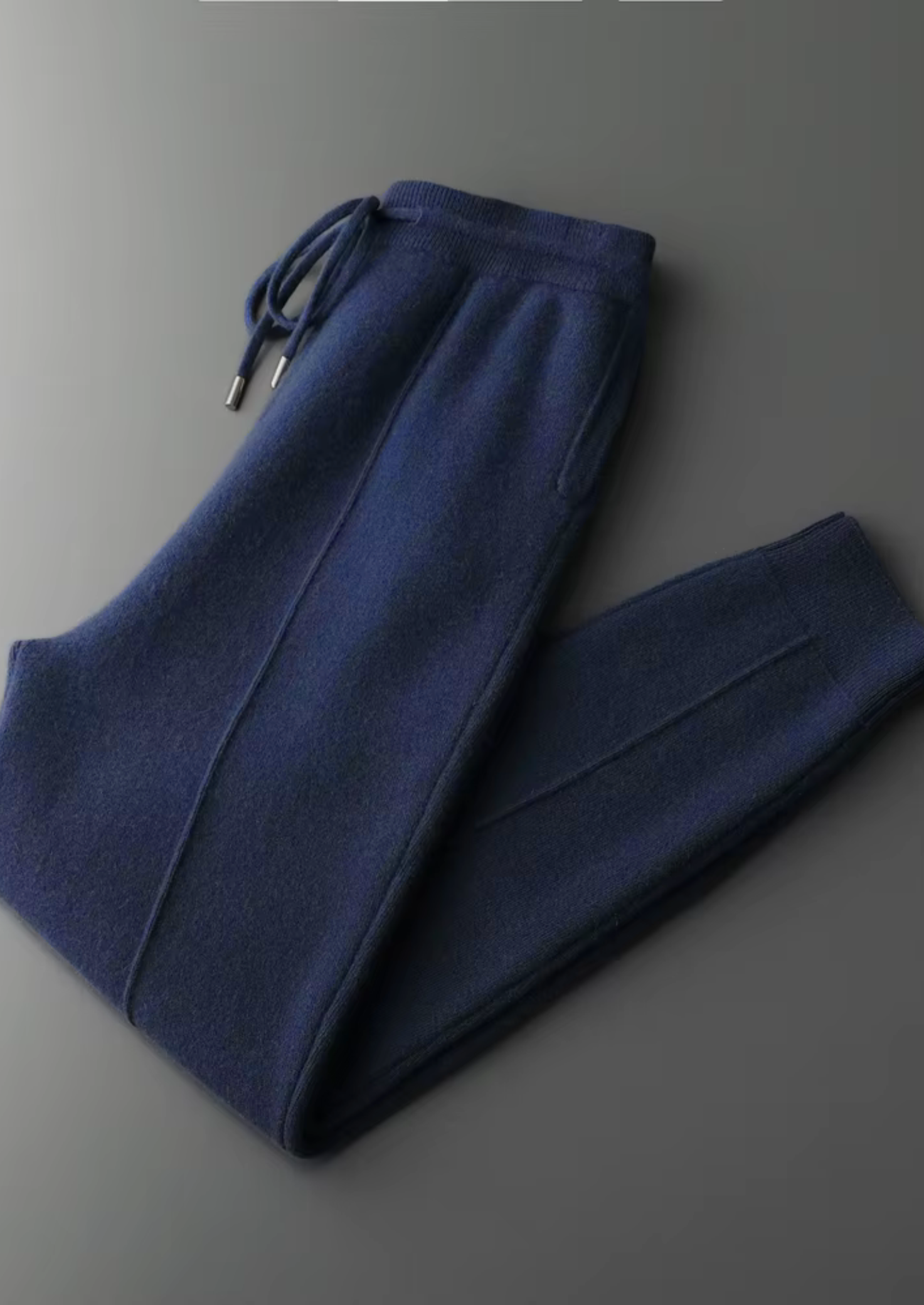 Pure Extra-Fine Merino Wool Navy Blue Luzzo Set | Castielli