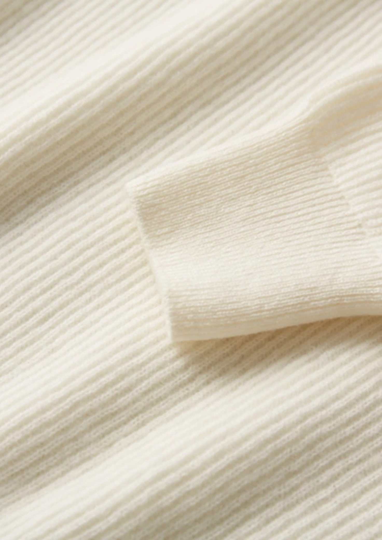 Premium Cashmere Classic Ribbed Henley Sweater | Castielli