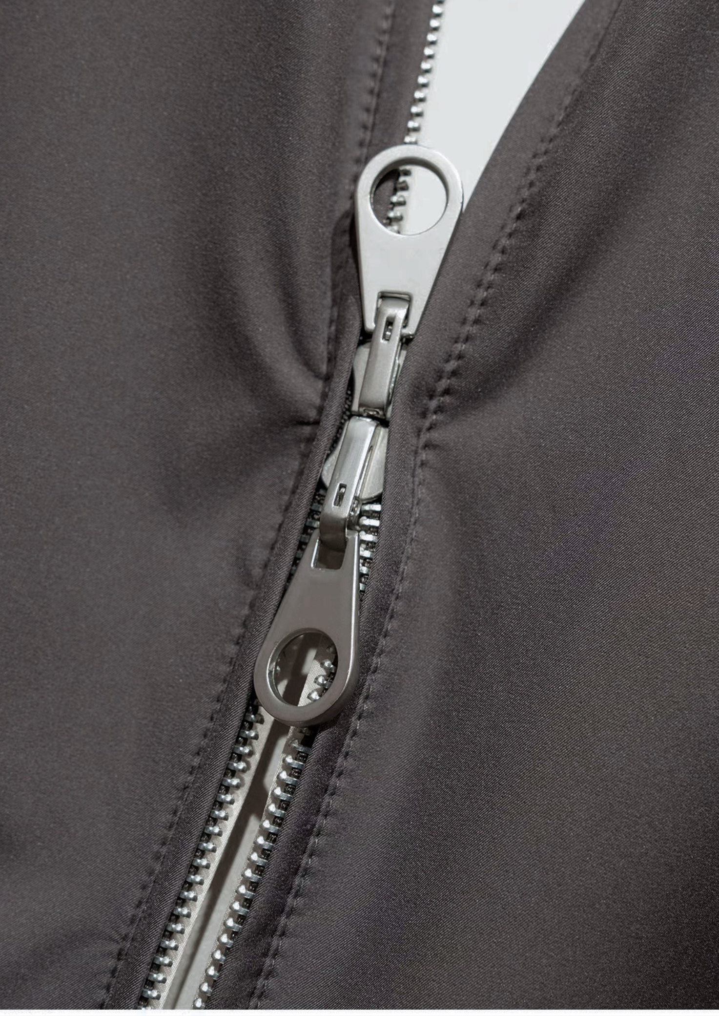 Fog Gray Technical Windbreaker Jacket | Castielli