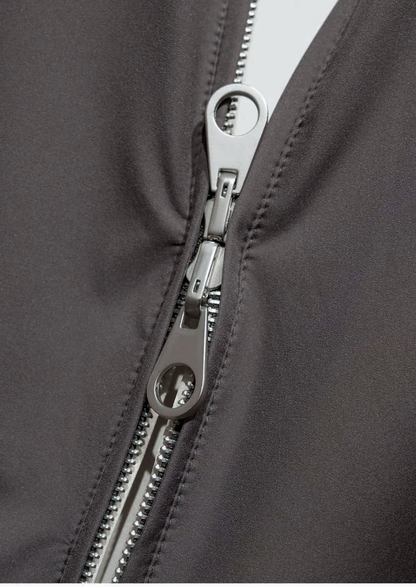 Fog Gray Technical Windbreaker Jacket | Castielli