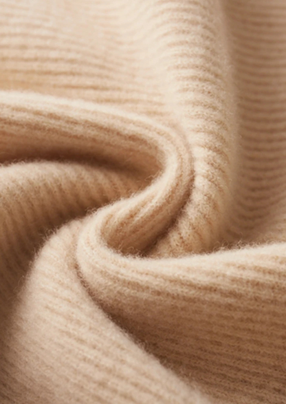 Pure Extra-Fine Merino Wool Ribbed Zip Cardigan | Castielli