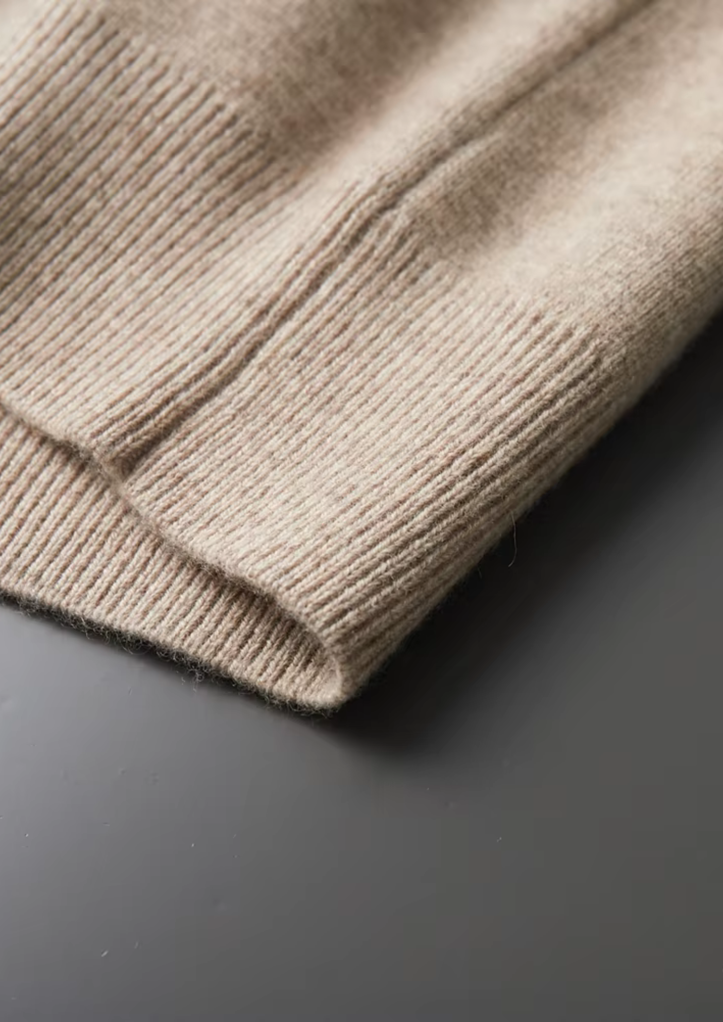 Pure Extra-Fine Merino Wool Zip Polo Cardigan | Castielli