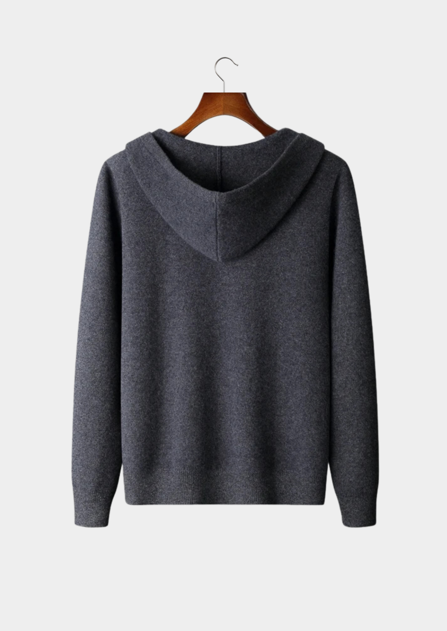 Premium Cashmere Zipper Hoodie | Castielli