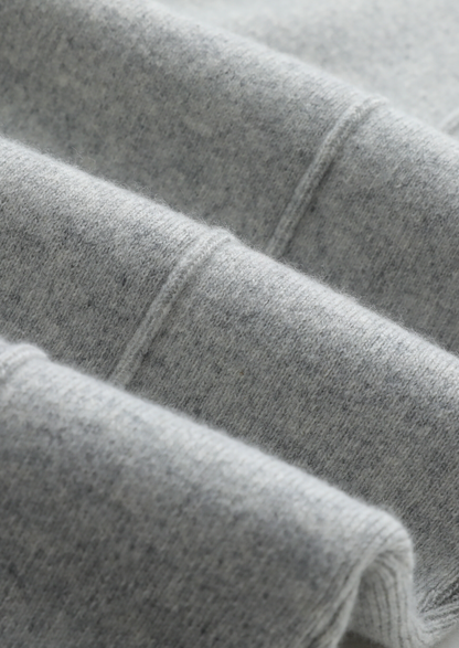 Pure Extra-Fine Merino Wool Light Gray Luzzo Set | Castielli