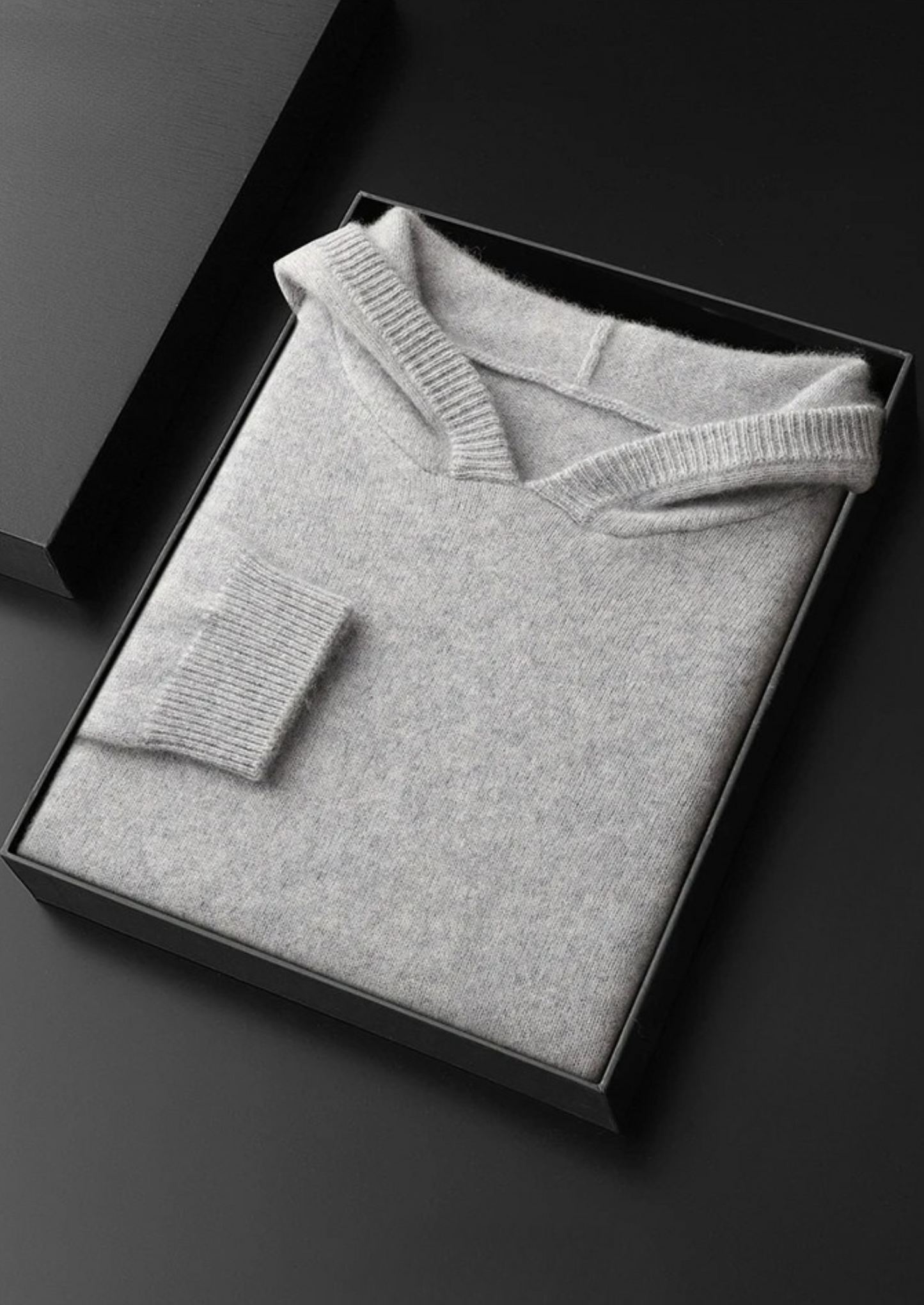 Premium Cashmere Leisure Hoodie | Castielli