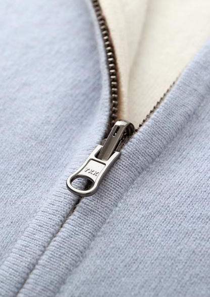 Pure Extra-Fine Merino Wool Zip Cardigan | Castielli