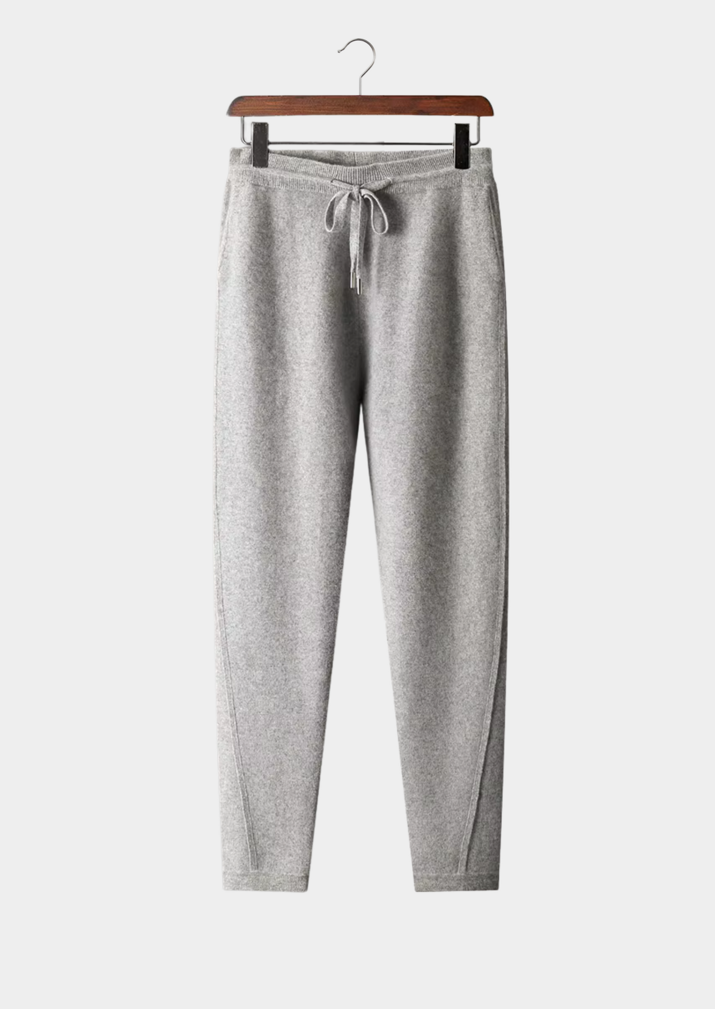 Premium Cashmere Slim Trousers | Castielli