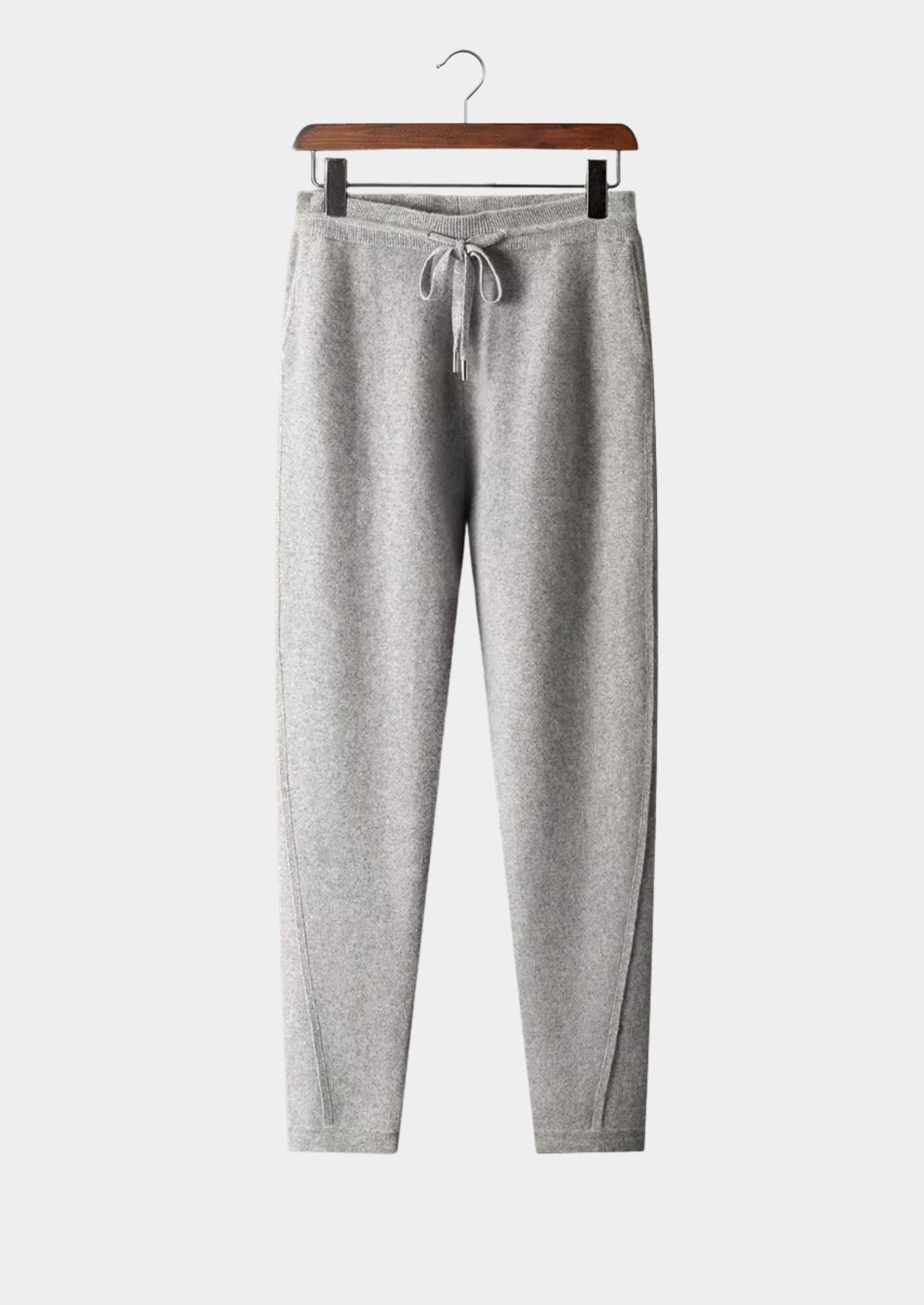 Premium Cashmere Slim Trousers | Castielli