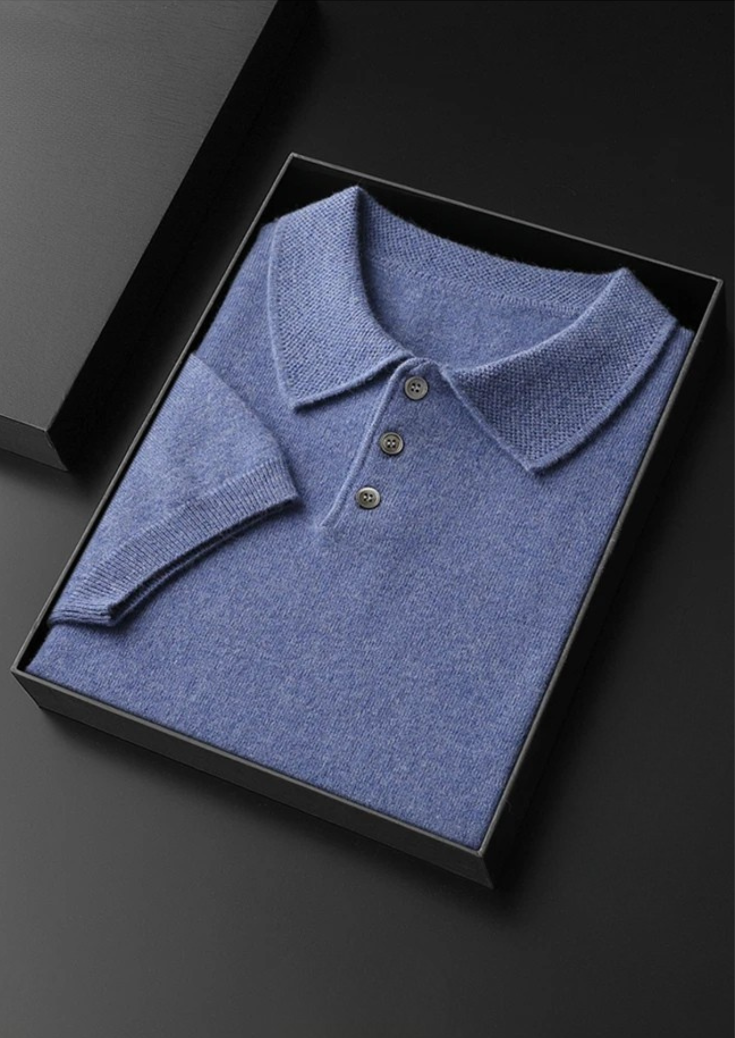 Premium Cashmere Classic Polo Shirt | Castielli