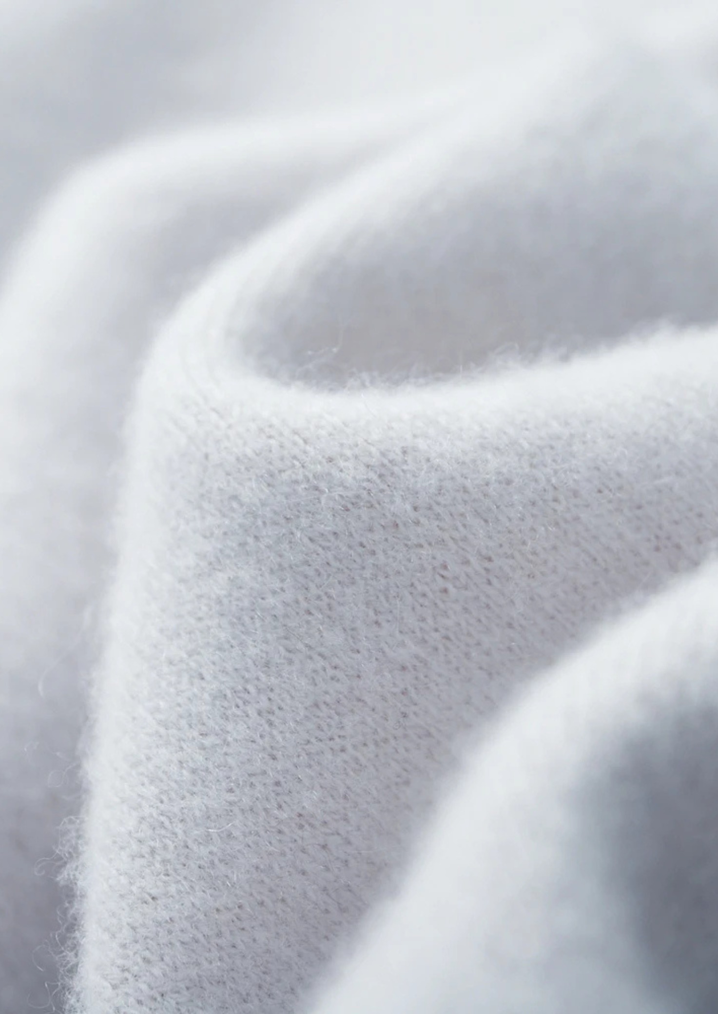 Premium Cashmere Two-Tone Zipper Hoodie | Castielli
