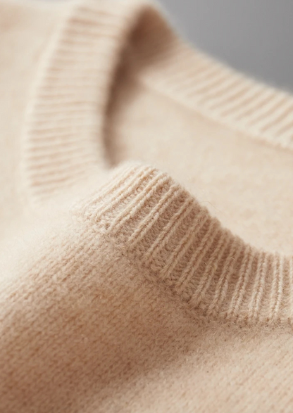 Pure Extra-Fine Merino Wool Classic Crewneck | Castielli
